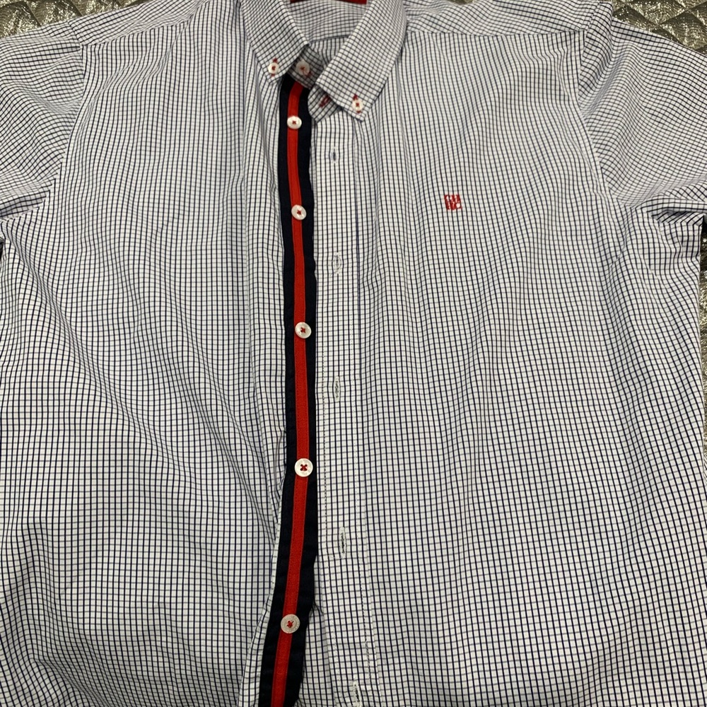 Men Large Carolina Herrera shirt worn once